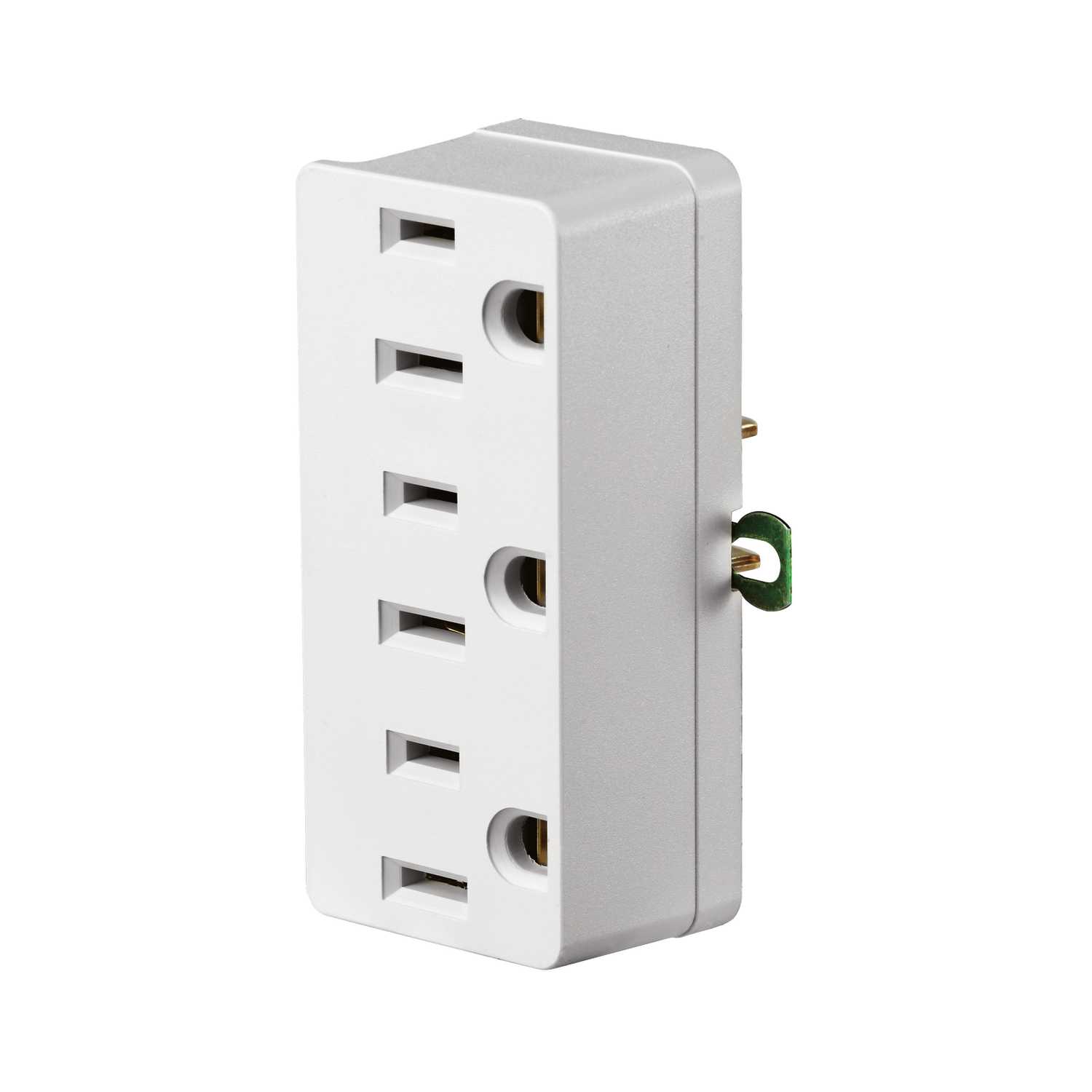 Leviton Grounded 3 outlets Adapter 1 pk - Ace Hardware