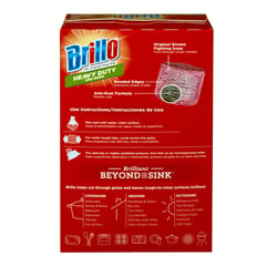 Brillo Heavy Duty Soap Pad For All Purpose 10 pc