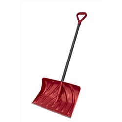 Suncast 20 in. W X 51 in. L Poly Snow Shovel