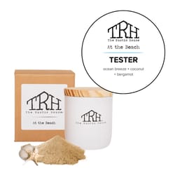 The Rustic House White At the Beach Scent Tester Candle