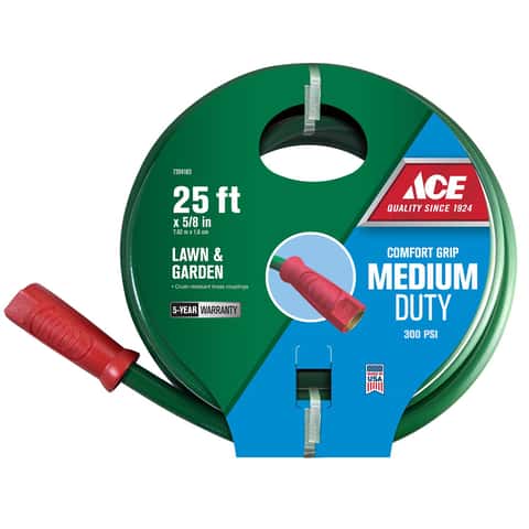 Ace 5/8 in. D X 6 ft. L Medium Duty Faucet Hose Extender Green Ace 5/8 in. D X 6 ft. L Medium Duty Faucet Hose Extender Green
