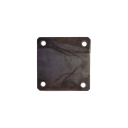 Spring Creek Products 0.25 in. H X 6 in. W X 6 in. L Steel Plate