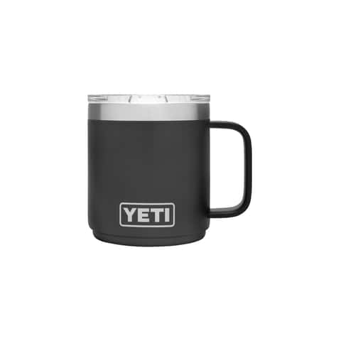 YETI Rambler 10 Oz Stackable Mug with MagSlider Lid in Charcoal