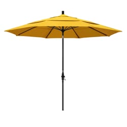 California Umbrella Sun Master Series 11 ft. Tiltable Lemon Market Umbrella
