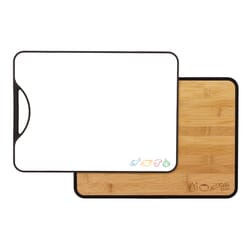 Totally Bamboo 11 in. L X 15 in. W X 0.63 in. Bamboo/Polypropylene Cutting Board