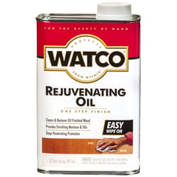 Watco Transparent Satin Clear Oil-Based Rejuvenating Oil 1 qt