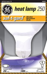 GE Saf-T-Gard 250 W R40 Floodlight Incandescent Bulb E26 (Medium) Soft White 1 pk