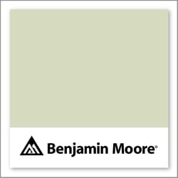 Benjamin Moore Glazed Green 499