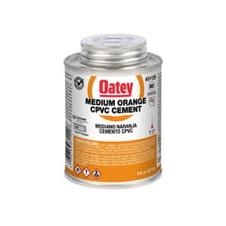 Oatey Orange Cement For CPVC 8 oz