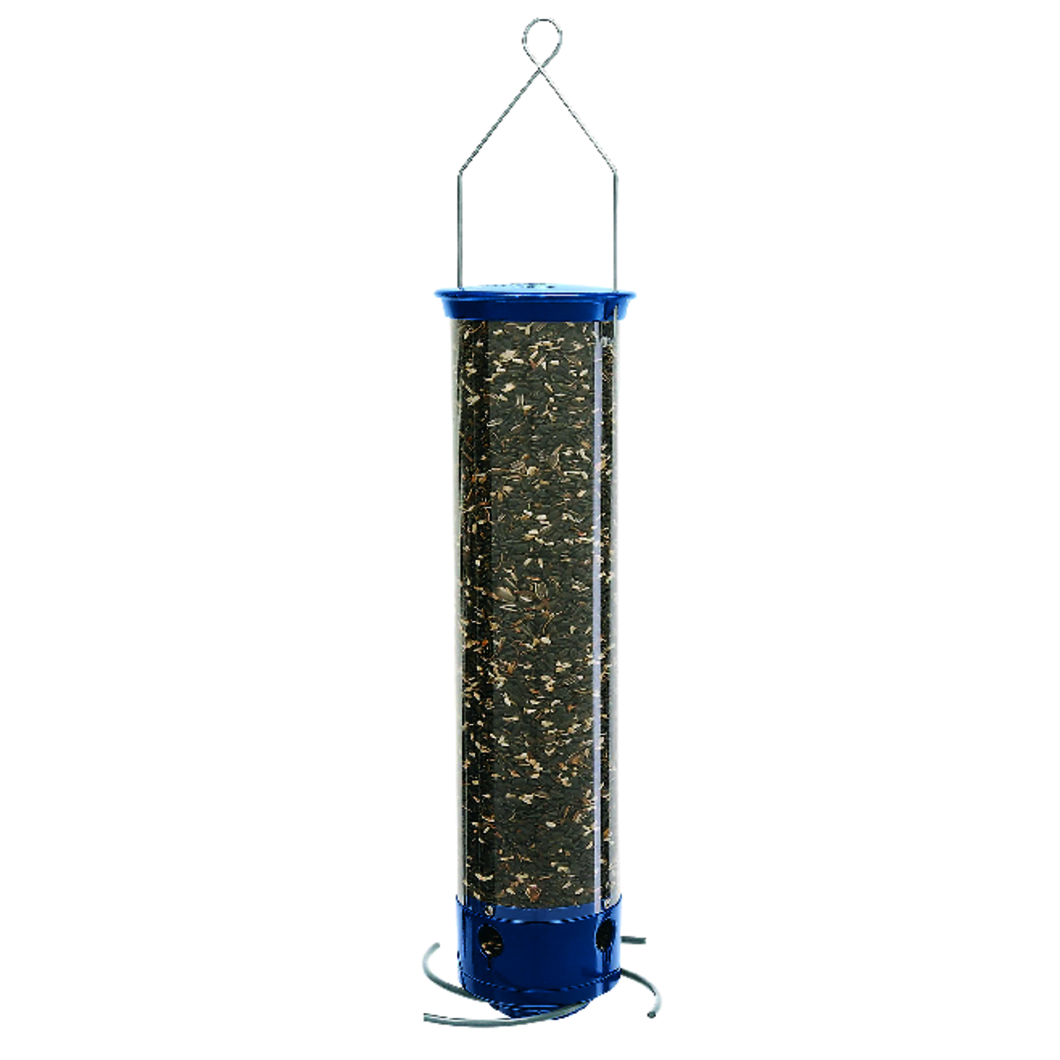 Droll Yankees Whipper Wild Bird 5 lb Polycarbonate Tube Bird Feeder 4 ports