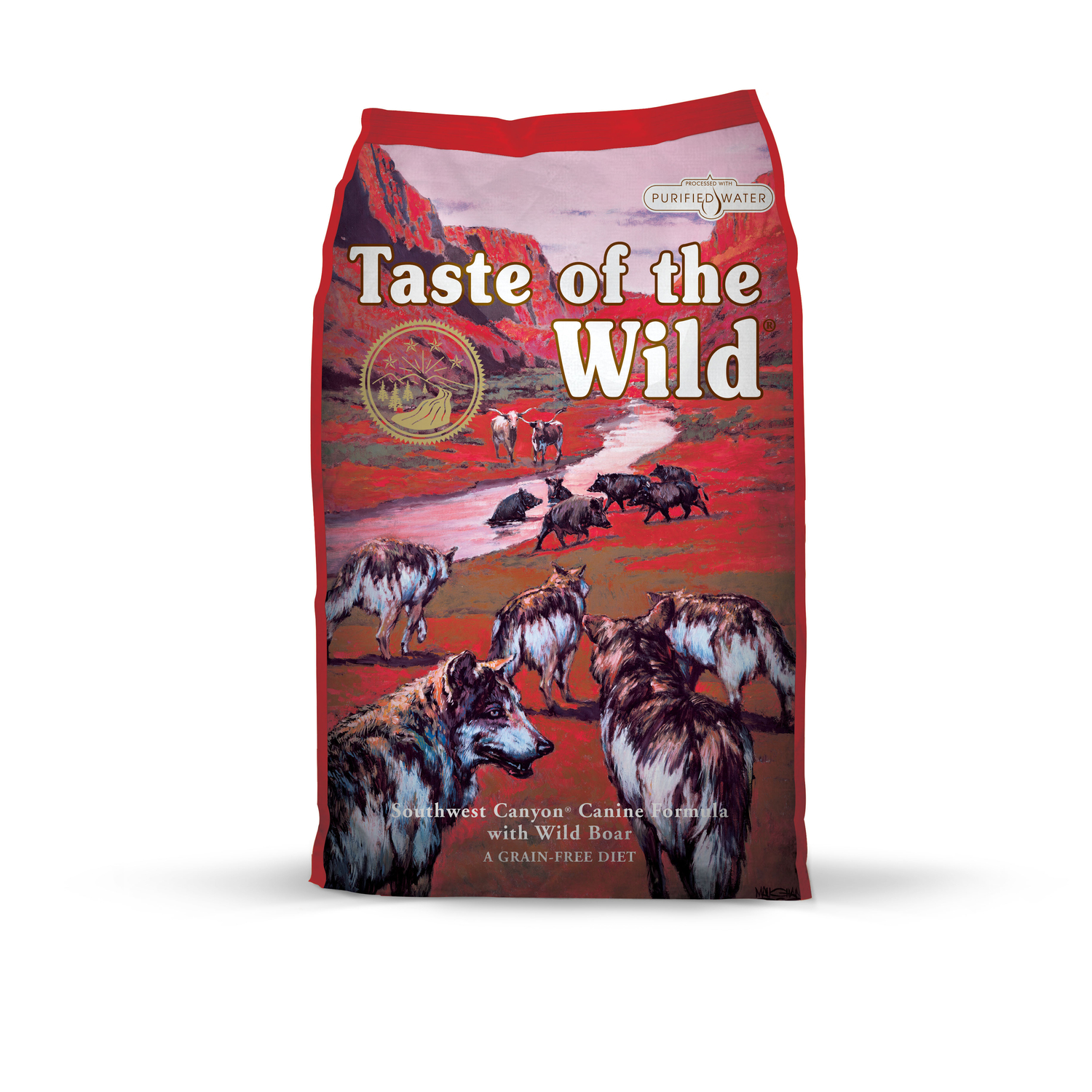 Taste of the Wild Southwest Canyon Adult Wild Boar Dry Dog Food Grain Free 5 lb