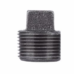 STZ Industries 3/8 in. MIP each Black Malleable Iron Plug