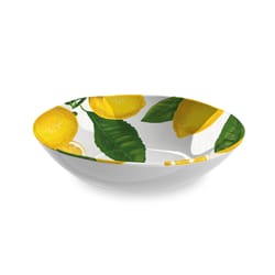 TarHong 112 oz Multicolored Melamine Lemon Fresh Bowl Server 12 in. D 1 pc