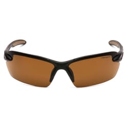 Carhartt Spokane Half Frame Safety Glasses Bronze Lens Black/Tan Frame 1 pc
