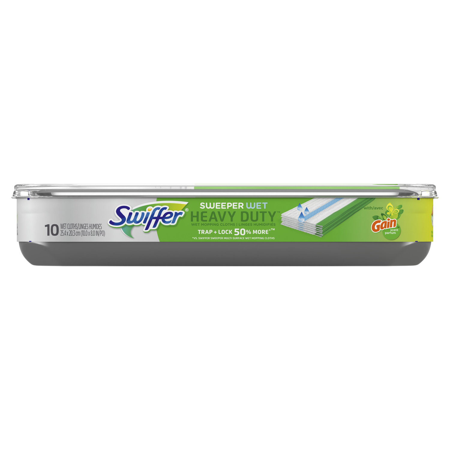 UPC 037000764717 product image for Swiffer SweeperWet Heavy Duty 10 in. W x 8 in. L Cloth Refill Pad 10 count | upcitemdb.com