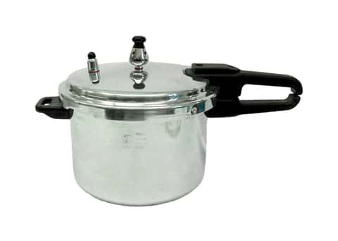 Bene Casa Aluminum Stock Pot with Steamer Rack and Lid