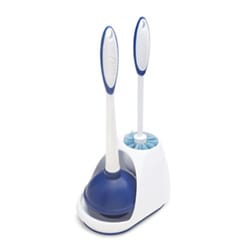Mr. Clean Bowl Brush/Plunger Set White