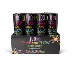 Snap and Glow Glow Sticks Glow Sticks 100 pk