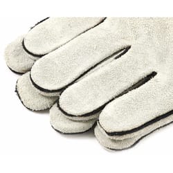 Forney 13.5 in. Cowhide Welding Gloves Gray L 1 pk