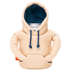 Puffin Drinkwear 16 oz Beige Cotton Bottle Holder