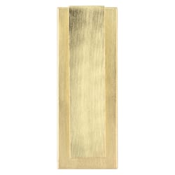 National Hardware 4.72 in. L Brushed Gold Brass Door Knocker