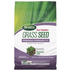 Scotts Turf Builder Perennial Ryegrass Sun or Shade Fertilizer/Seed/Soil Improver 2.4 lb
