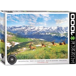 Eurographics Mountain Elks - Colorado - USA Jigsaw Puzzle Multicolored 1000 pc