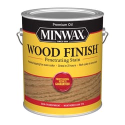 Minwax Wood Finish Semi-Transparent Weathered Oak Oil-Based Penetrating Stain 1 gal