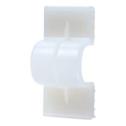 Jandorf 1/2 in. D X 1.6 in. L White Nylon Cable Clip