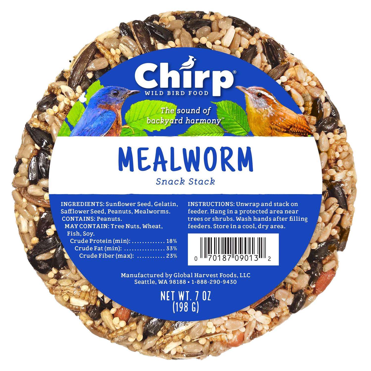 Chirp Wild Bird Mealworm Wild Bird Food 7 oz Ace Hardware