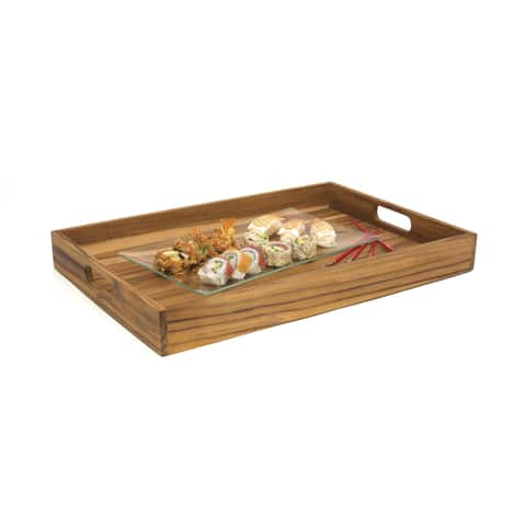 Lipper International Teak Oversized Cutting/Serving Board