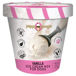 Puppy Scoops Ice Cream Mix Vanilla Grain Free Treats For Dogs 4.65 oz 1 pk