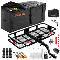 Mockins Black Hitch Cargo Carrier Set 1 pk