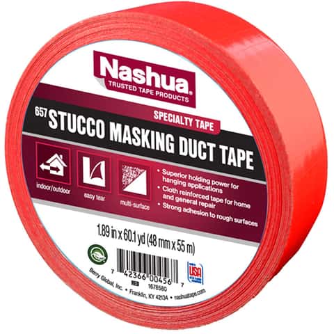 Nashua 1.89 in. W X 60 yd L Red Regular Strength Masking Tape 1 pk - Ace  Hardware
