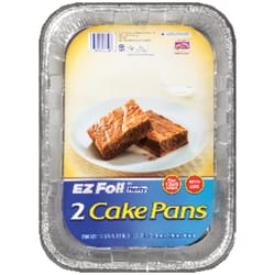 Hefty EZ Foil 9 in. W X 13 in. L Cake Pan 2 pc
