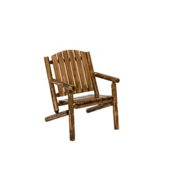 Jack Post Northwoods Brown Wood Frame Chair