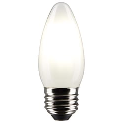 Satco B11 E26 (Medium) Filament LED Bulb Warm White 40 Watt Equivalence 2 pk