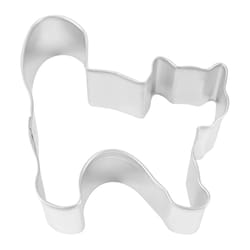 R&M International 3 in. L Halloween Cat Cookie Cutter Silver 1 pc