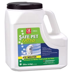 Qik Joe Safe Pet Ultra Magnesium Chloride/Sodium Chloride Pet Friendly Pellet Ice Melt 10 lb