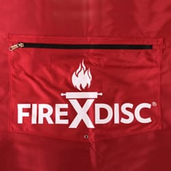 FireDisc Red Grill Cover