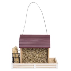 Perky-Pet Wild Bird 2 lb Wood Chalet Bird Feeder 2 ports