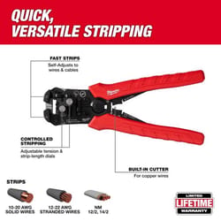 Milwaukee Milwaukee 20 AWG 3.83 in. L Wire Stripper/Cutter