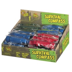 Toysmith Outdoor Discovery Survival Compass Assorted