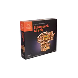 UGears Steampunk Airship Mechanical Model Kit Brass 174 pc