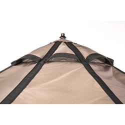 Pet Gazebo Polyester Kennel Cover Earth Taupe 48 in. W X 48 in. D