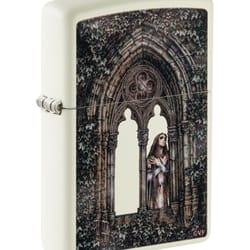 Zippo White Victoria Francés Lighter 1 pk