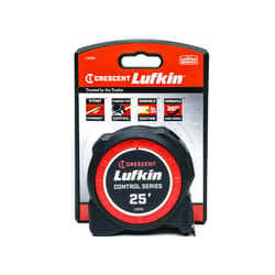 Crescent Lufkin 25 ft. L X 1-3/16 in. W Control Series Tape Measure 1 pk