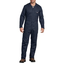 Dickies Men's Cotton/Polyester Coveralls Navy 2XL Short 1 pk