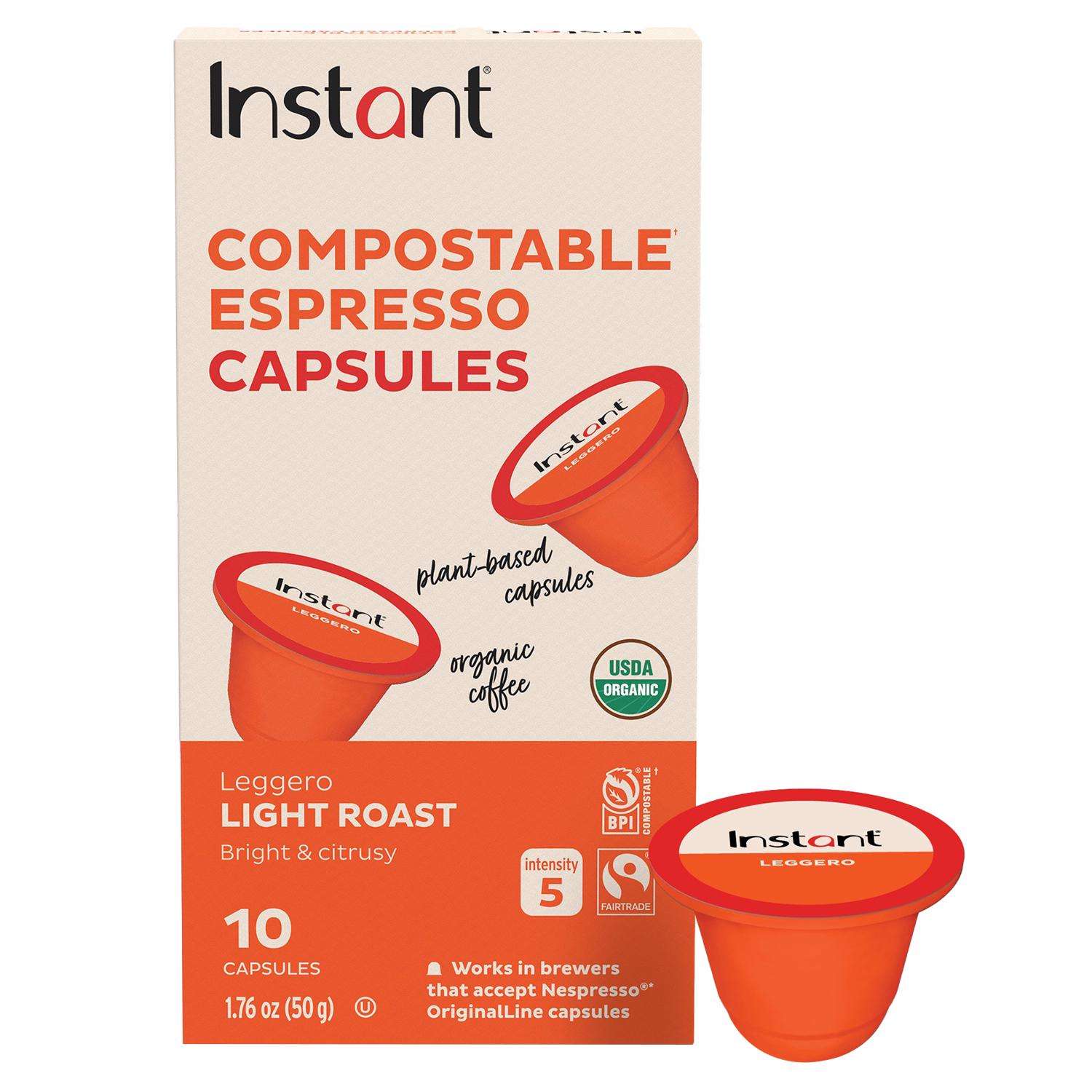 Instant Leggero Light Roast Espresso Capsules 10 pk Ace Hardware