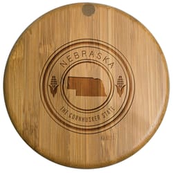 Totally Bamboo Nebraska State 6 oz Brown Salt Box 1 pk